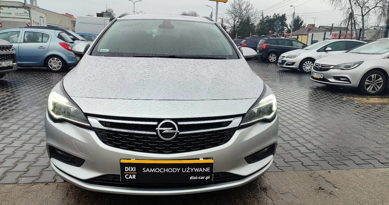 Opel Astra cena 42900 przebieg: 153000, rok produkcji 2018 z Chodzież małe 254